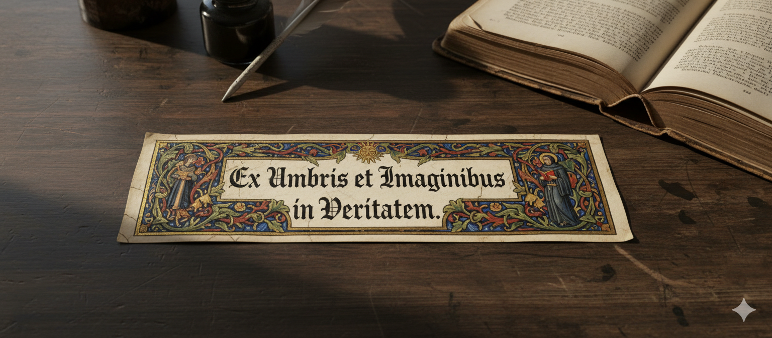 Ex Umbris et Imaginibus in Veritatem: De Levensreis als Weg naar Waarheid