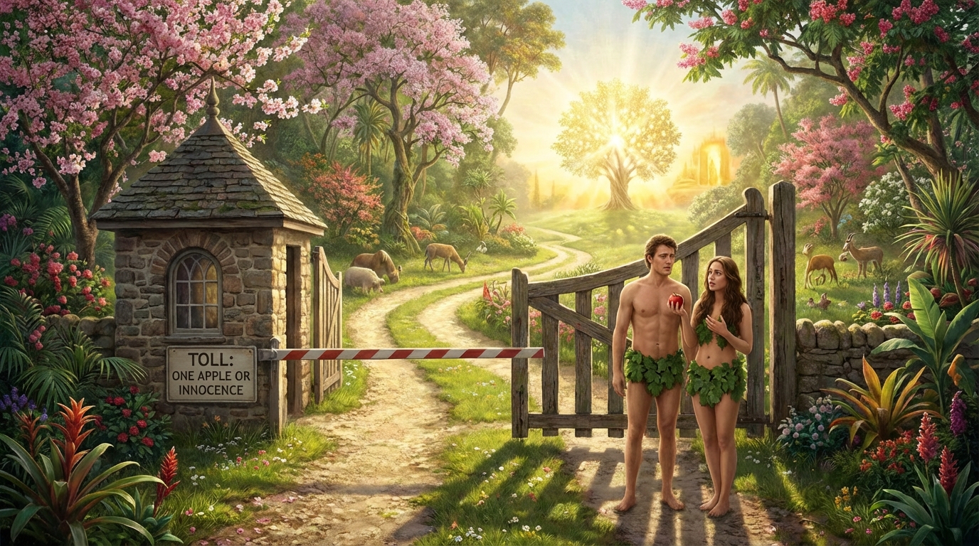 De Tolpoort in de Tuin van Eden: Over de Metafysische Diefstal van de Schepping